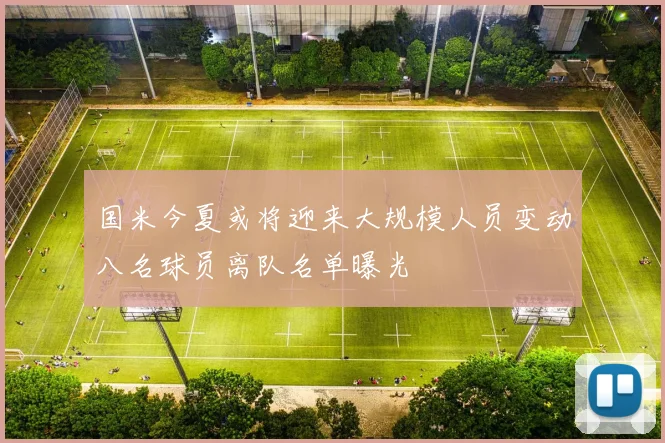 国米今夏或将迎来大规模人员变动八名球员离队名单曝光
